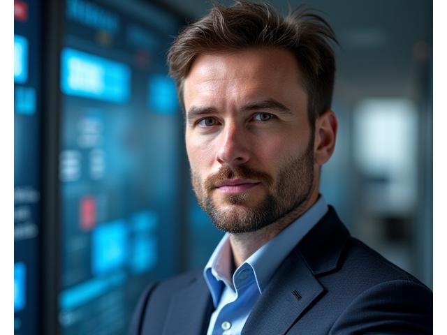 Portrait of Dr. James Roberts, CTO of Aqua Haul